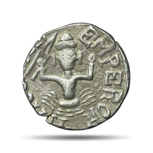 One Rupee INO Edward VII & INO Ram Singh (Issued by Raghubir Singh) 1958 VS (1901 CE) Silver Coin, Princely State of Bundi, Collectible.