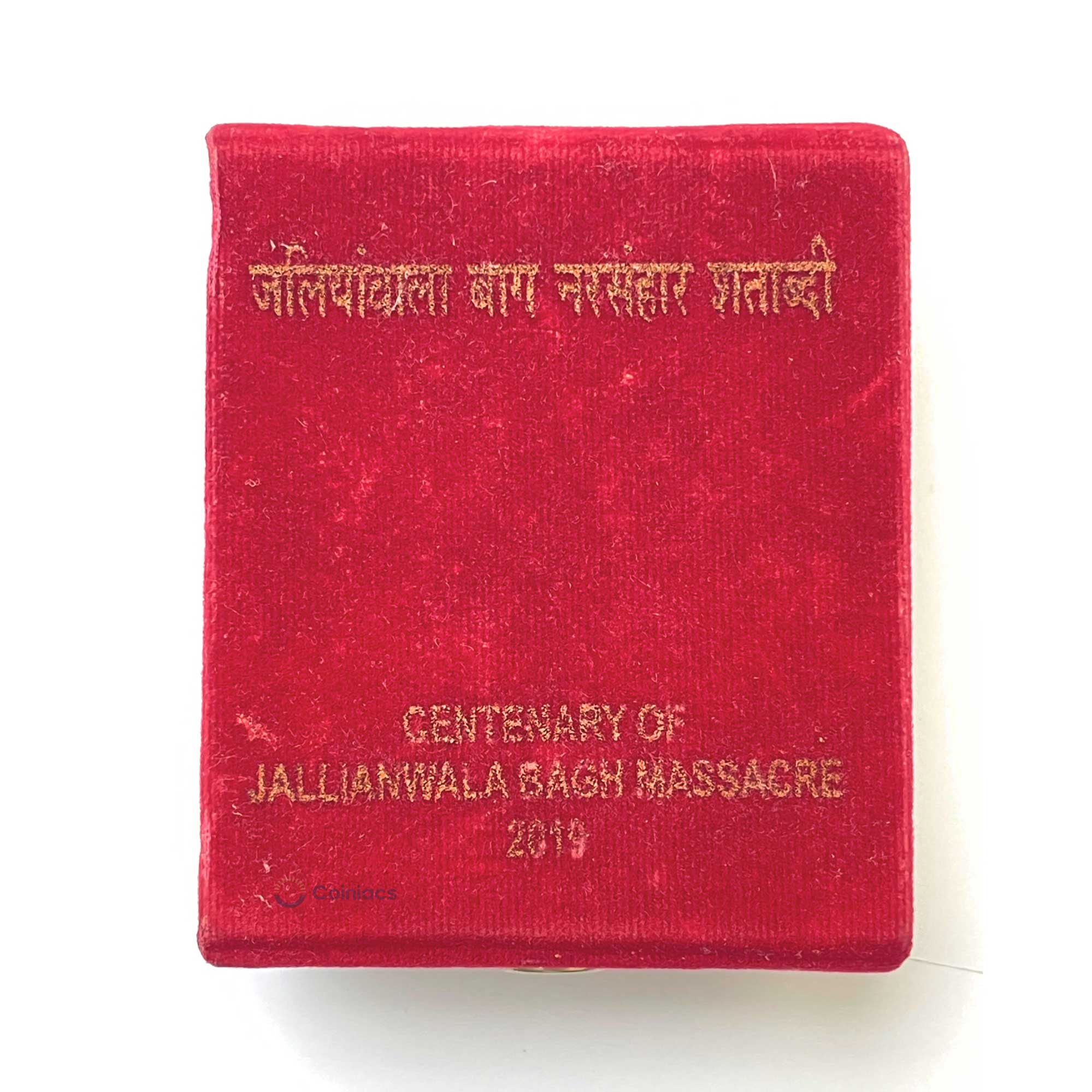 Rare UNC SET of Centenary of Jallianwala Bagh Massacre 2019 100 Rupees Calcutta Mint Silver Commemorative Coin, Republic India Decimal Series, UNC. - Image 3