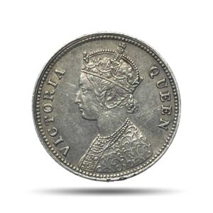 1/4 Rupee Victoria Queen 1862 Silver Coin, British India Uniform Coinage, Collectable.