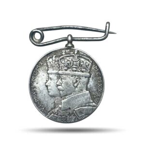 Rare The Silver Jubilee of King George V 1935 Medal, 18.3 gms Silver, Collectible.