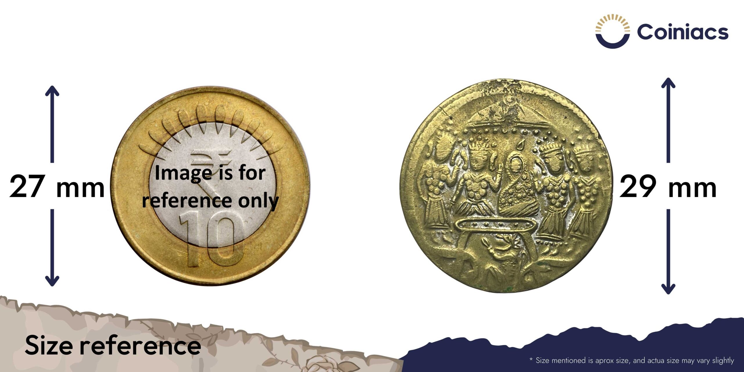 Rare Contemporary Temple Token depicting Ram Darbar, Brass, Collectible. - Image 4