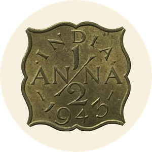 Half Anna George VI