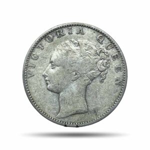 Rare One Rupee Victoria Queen 1840 Continuous Legend 11.6 gms Silver Coin, British India Uniform Coinage, Collectible.