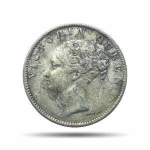 Rare One Rupee Victoria Queen 1840 Continuous Legend 11.6 gms Silver Coin, British India Uniform Coinage, Collectible.