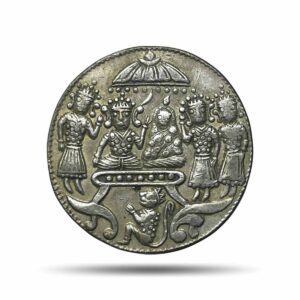 Contemporary temple token, Brass, UNC.