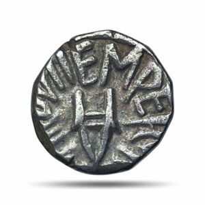 One Rupee Edward VII (Raghubir Singhji) 1966 VS (1909 CE) Silver Coin, Princely State of Bundi, XF.
