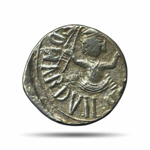 One Rupee INO Edward VII & INO Ram Singh (Issued by Raghubir Singh) 1960 VS (1903 CE) Silver Coin, Princely State of Bundi, Collectible.
