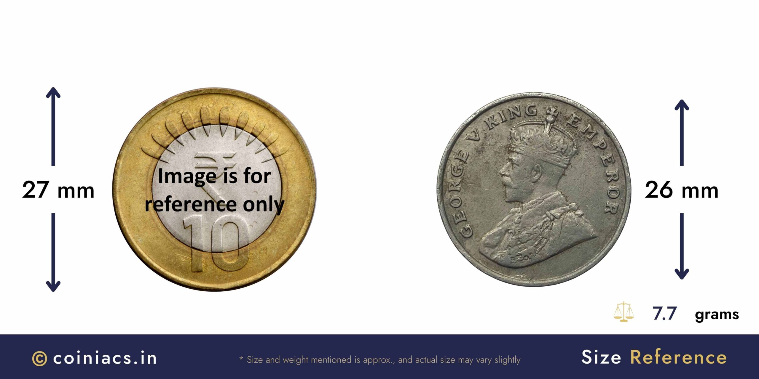 Rare 8 Annas George V King Emperor 1919 Calcutta Mint Cupro-Nickel Coin, British India Uniform Coinage, Collectible. - Image 4